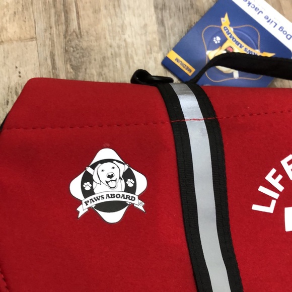 Paws Aboard Dog Life Jacket Medium - Picture 3 of 11